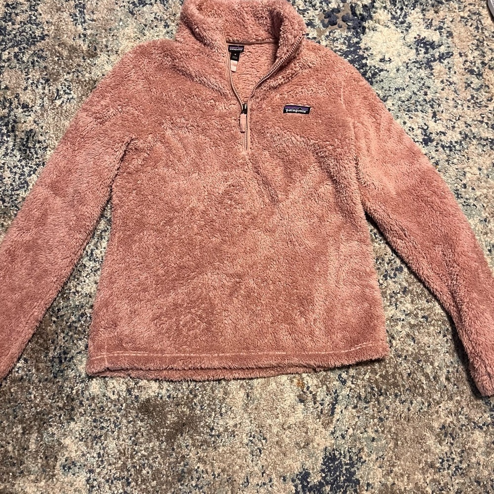 Patagonia Los Gatos Fleece Quarter Zip Pullover Women's Medium